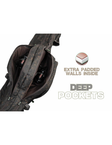 ZFISH Pouzdro na 2 Pruty Z-CORE Elite Carp Holdall 2 Rods
