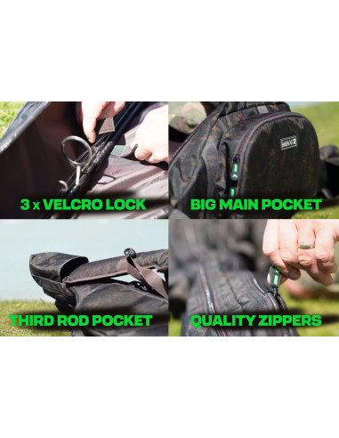 ZFISH Pouzdro na 2 Pruty Z-CORE Elite Carp Holdall 2 Rods
