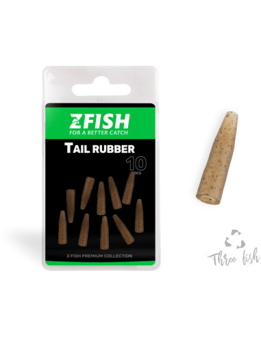 ZFISH Převlek na Závěsku Tail Rubber 10ks