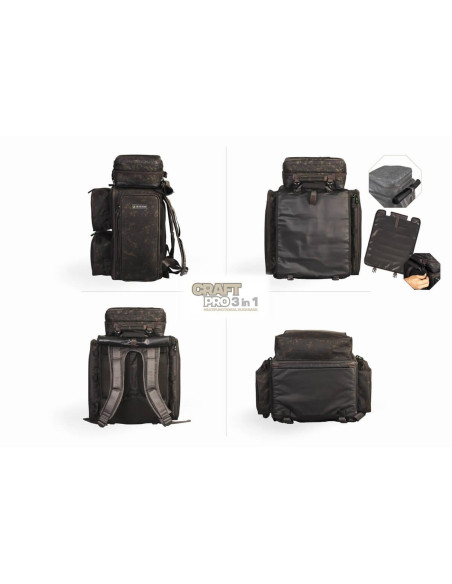ZFISH Batoh CraftPro Rucksack Z-CORE 3in1