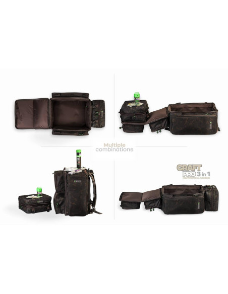 ZFISH Batoh CraftPro Rucksack Z-CORE 3in1