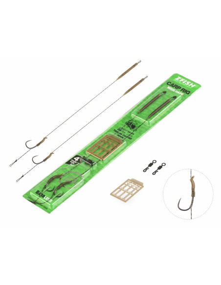 ZFISH Návazec Wide Gape Bez Protihrotu Carp Rig