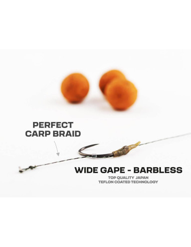 ZFISH Návazec Wide Gape Bez Protihrotu Carp Rig