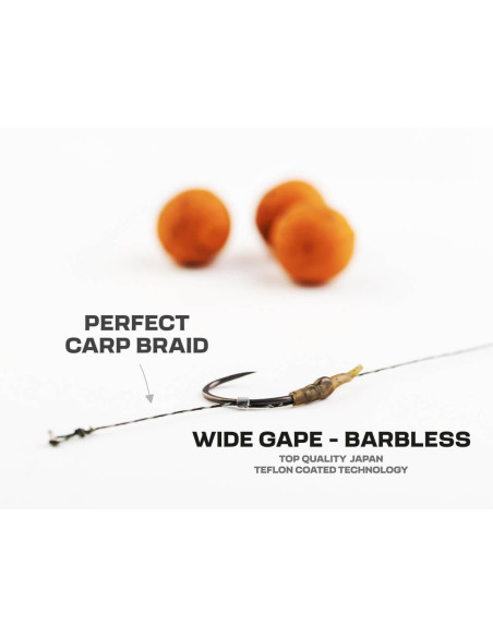 ZFISH Návazec Wide Gape Bez Protihrotu Carp Rig