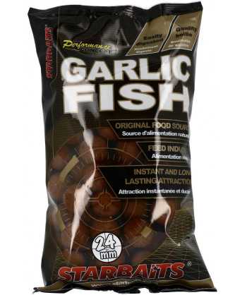 Garlic Fish - Boilie potápivé 1kg 24mm