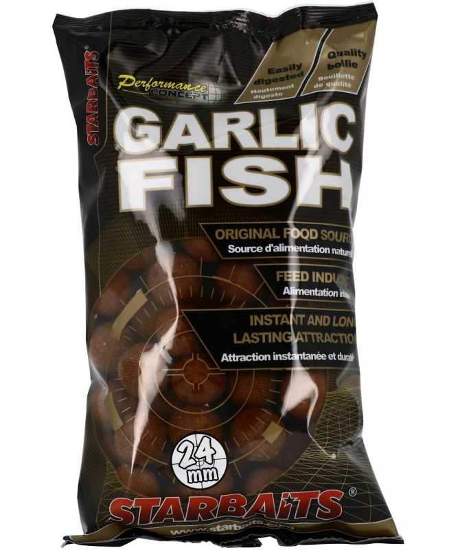 Garlic Fish - Boilie potápivé 1kg 24mm