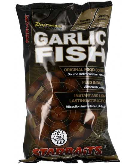 Garlic Fish - Boilie potápivé 1kg 24mm