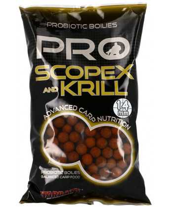 Pro Scopex & Krill - Boilie potápivé 1kg 14mm