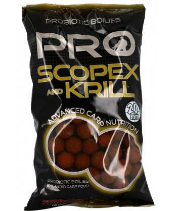 Pro Scopex & Krill - Boilie potápivé 1kg 20mm