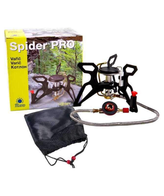 Rybářský skládací vařič SPIDER PRO piezo