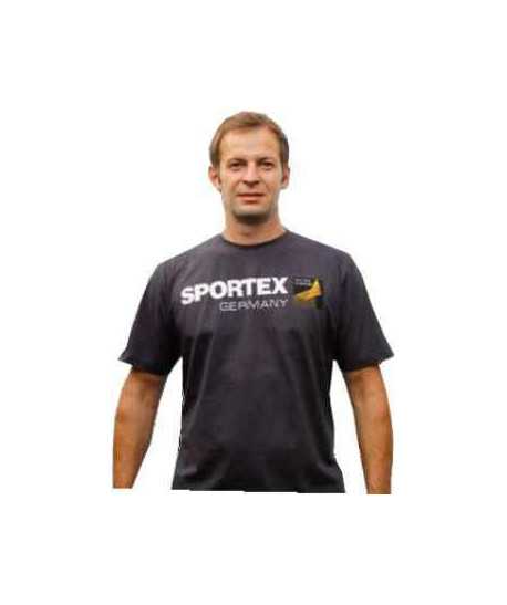 Sportex T-Shirt Tričko s velkým logem - tmavě šedé vel.M