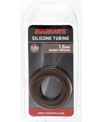 Hadička silikonová - Silicone Tubing Hnedá 1,0mm 1,5m