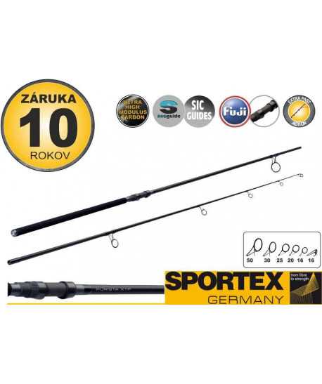 Kaprové pruty SPORTEX Purista XTF Carp 2-díl 366cm / 3,00lbs