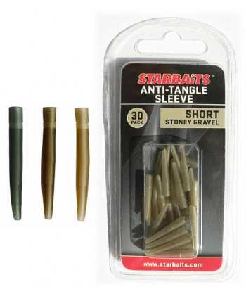Anti Tangle Sleeve Short hnědá 2cm (převleky) 30ks