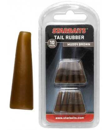 Tail Rubbers hnědá (převleky) 10ks