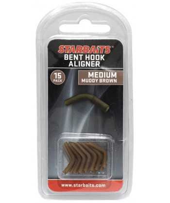 Bent Hook Medium hnědá (rovnátko) 15ks