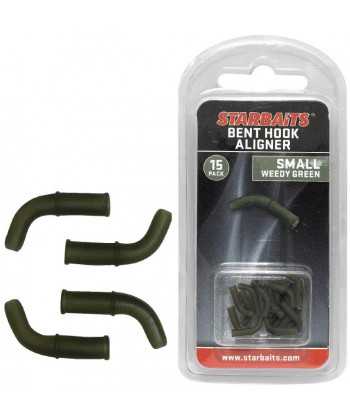 Bent Hook Small zelená (rovnátko) 15ks