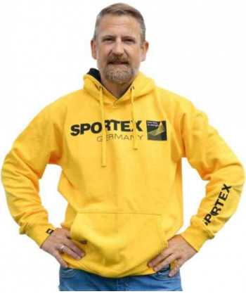 Sportex Mikina s kapucí - žlutá vel.XL