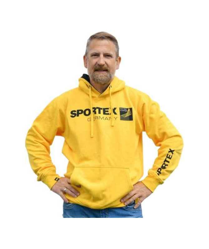 Sportex Mikina s kapucí - žlutá vel.XXL