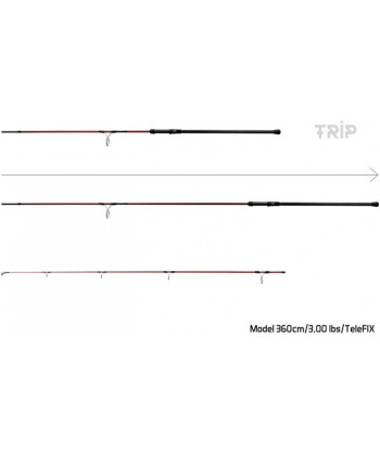 Delphin ETNA E3 TRIP | 360cm/3.25lbs/TeleFIX