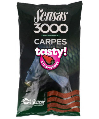 Krmení 3000 Carp Tasty Strawberry (kapr jahoda) 1kg