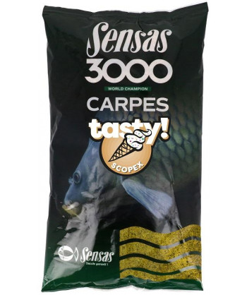 Krmení 3000 Carp Tasty Scopex (kapr Scopex) 1kg