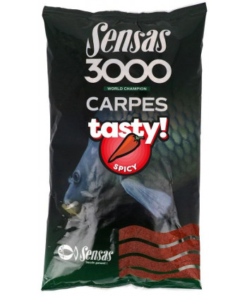 Krmení 3000 Carp Tasty Spicy (kapr koření Robin Red) 1kg