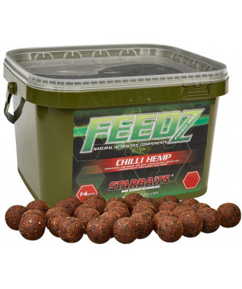 Boilies FEEDZ Chili-Hemp 14mm 1,8kg