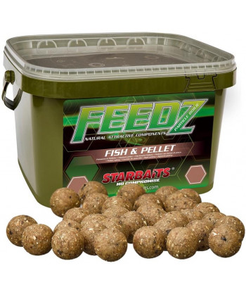 Boilies FEEDZ Fish pellets 14mm 1,8kg