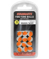 Two Tones Balls 10mm oranžová/bílá (plovoucí kulička) 12ks Two Tones Balls 10mm oranžová/bílá (plovoucí kulička) 12ks