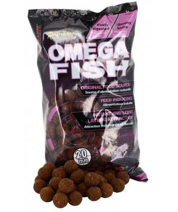 Omega Fish - Boilie potápivé 1kg 20mm