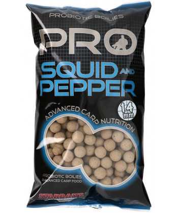 Pro Squid & Pepper- Boilie potápivé 1kg 14mm