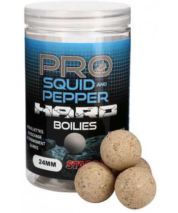 Pro Squid & Pepper Hard Boilies 24mm 200g