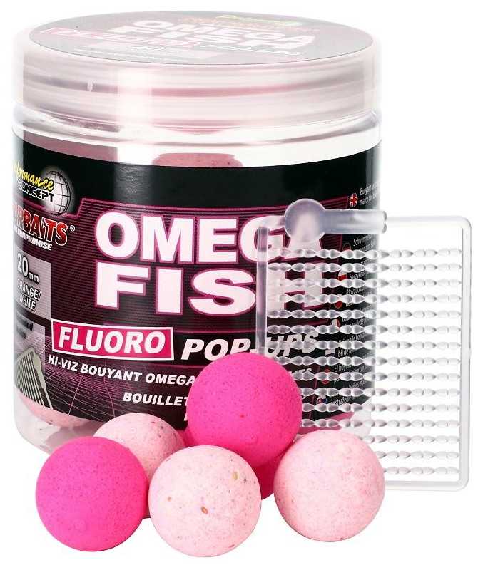 Omega Fish - Boilie FLUO plovoucí 80g 20mm