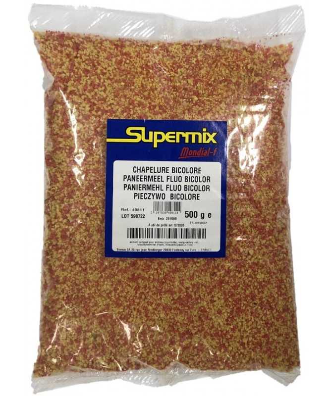 Chapelure Fluo Bicolore (anglická vločka červeno-žlutá) 500g