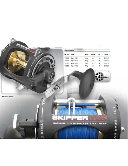 Spro Multiplikátor Skipper RH30 - VÝPRODEJ!!!