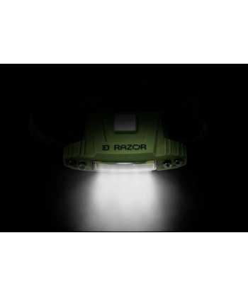 Čelová lampa Delphin RAZOR USB