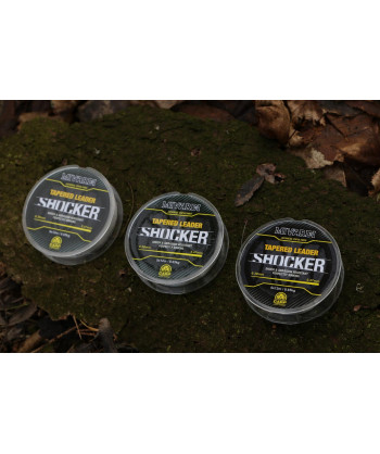 Shocker Tapered Leader 0.28-0.47 mm 5x12 m