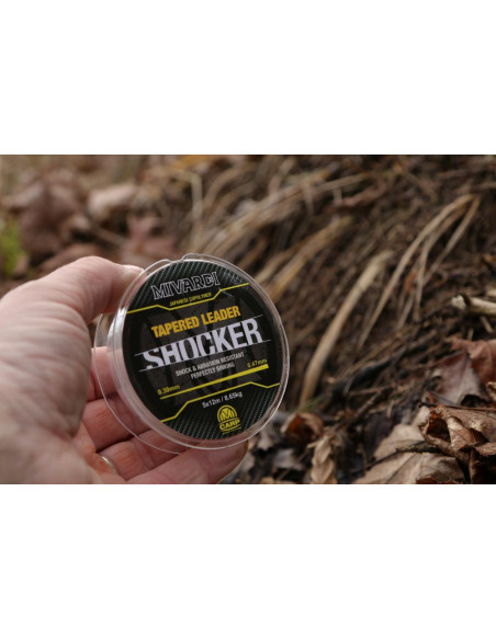 Shocker Tapered Leader 0.28-0.57 mm 5x15 m