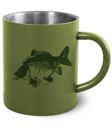 Nerezový hrnek Delphin CARP