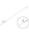Feederový návazec Delphin FLR Loop / 6ks, 12cm NO6