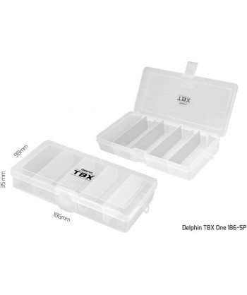 Krabice Delphin TBX One 186-5P, 186x98x35mm