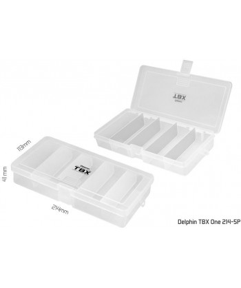 Krabice Delphin TBX One 132-5P, 132x65x25mm