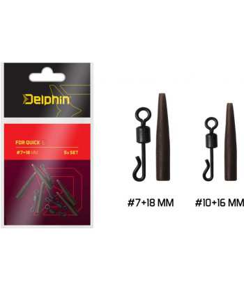 Delphin FDR Quick L/ Set 5ks, NO7+18mm