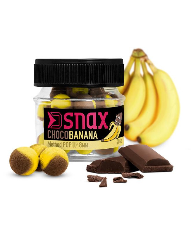 Nástraha D SNAX POP 8mm/20g, Čokoláda-Banán