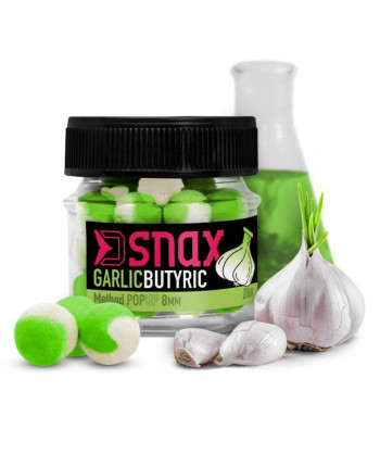 Nástraha D SNAX POP 8mm/20g, Česnek-Butyric