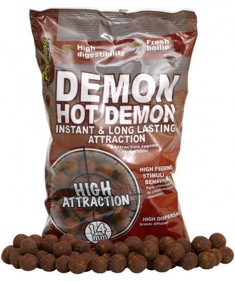Hot Demon - Boilie potápivé 1kg 14mm Hot Demon - Boilie potápivé 1kg 14mm