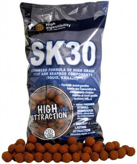 SK 30 - Boilie potápivé 2,5kg 20mm SK 30 - Boilie potápivé 2,5kg 20mm