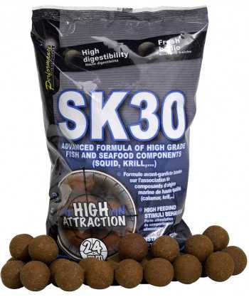 SK 30 - Boilie potápivé 1kg  24mm