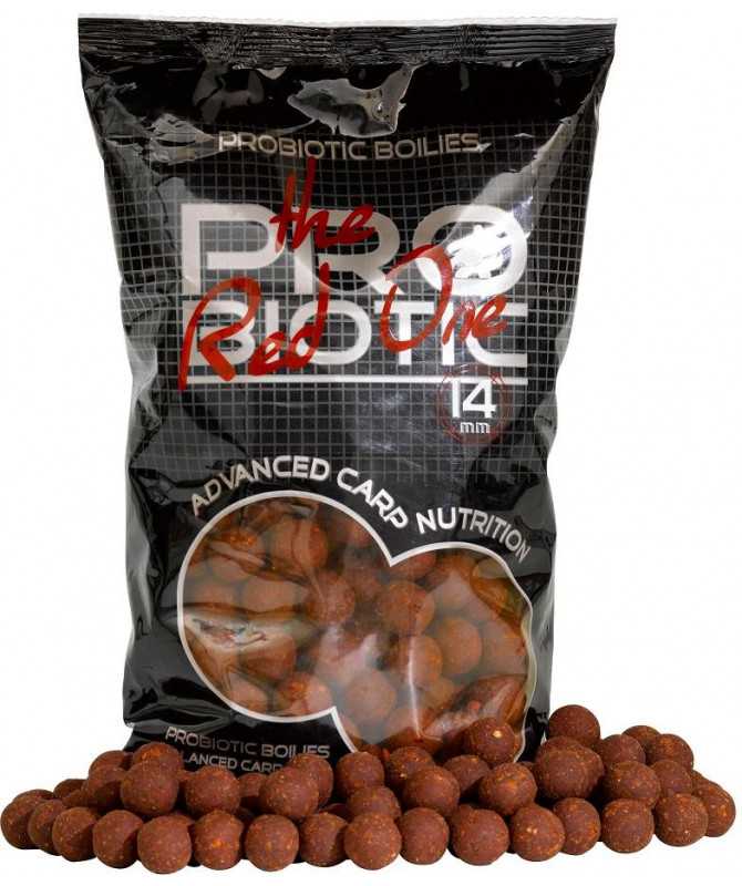 Red One - Boilie potápivé 1kg 14mm